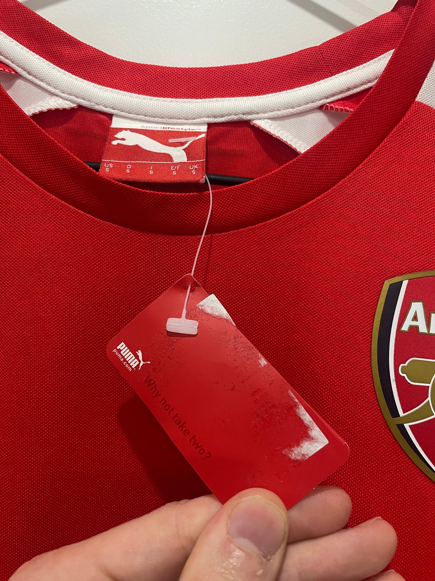 ARSENAL 2014 HOME OZIL S (BNWT)