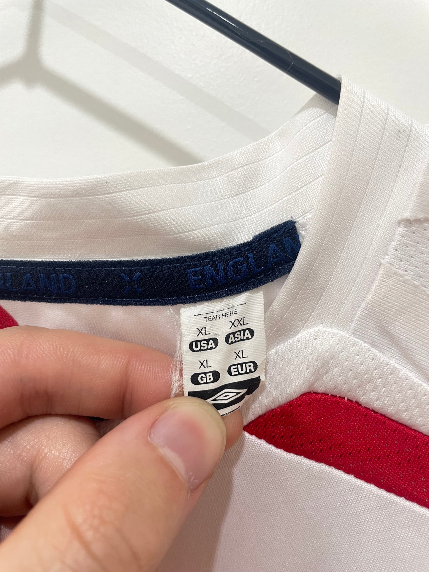 ENGLAND 2008 HOME BECKHAM XL