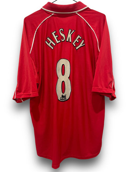 LIVERPOOL 2001 HOME HESKEY XL