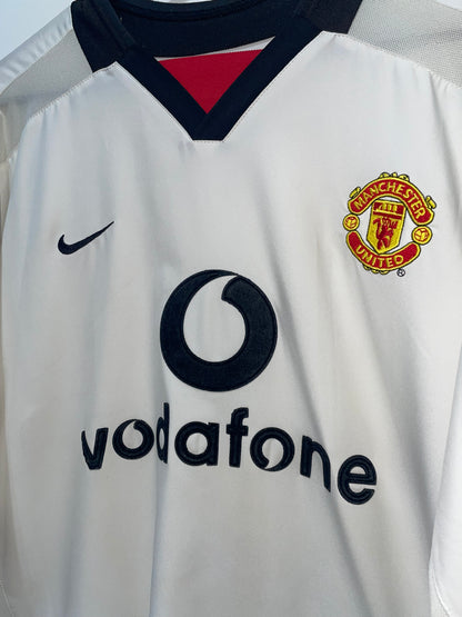 MANCHESTER UNITED 2002 AWAY BECKHAM XL