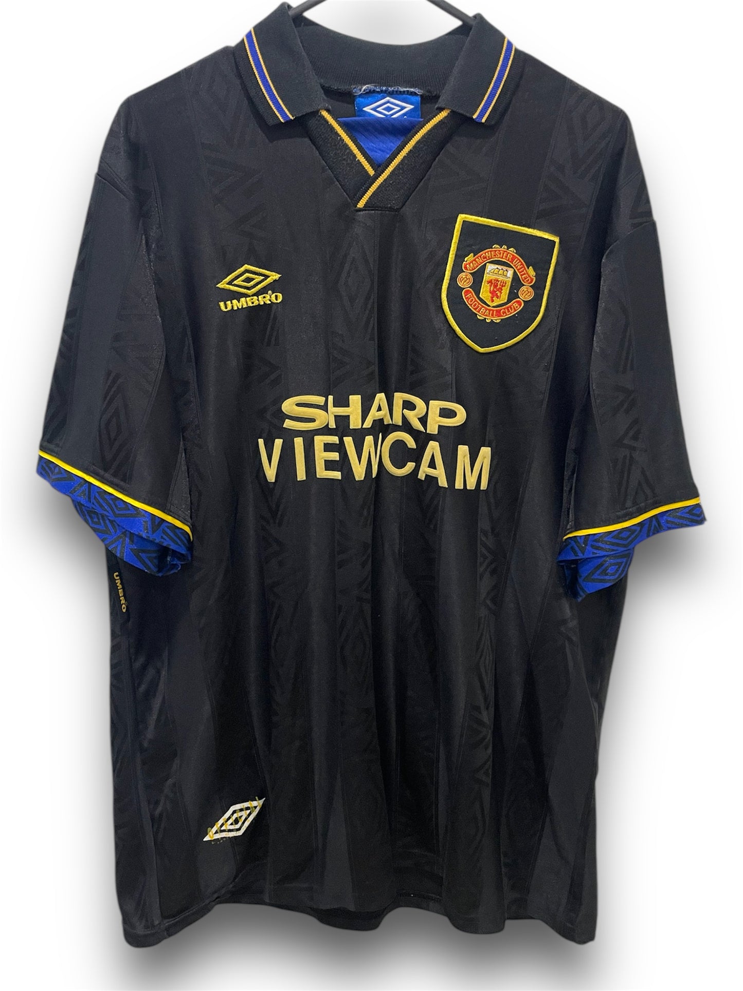 MANCHESTER UNITED 1993 AWAY CANTONA XL