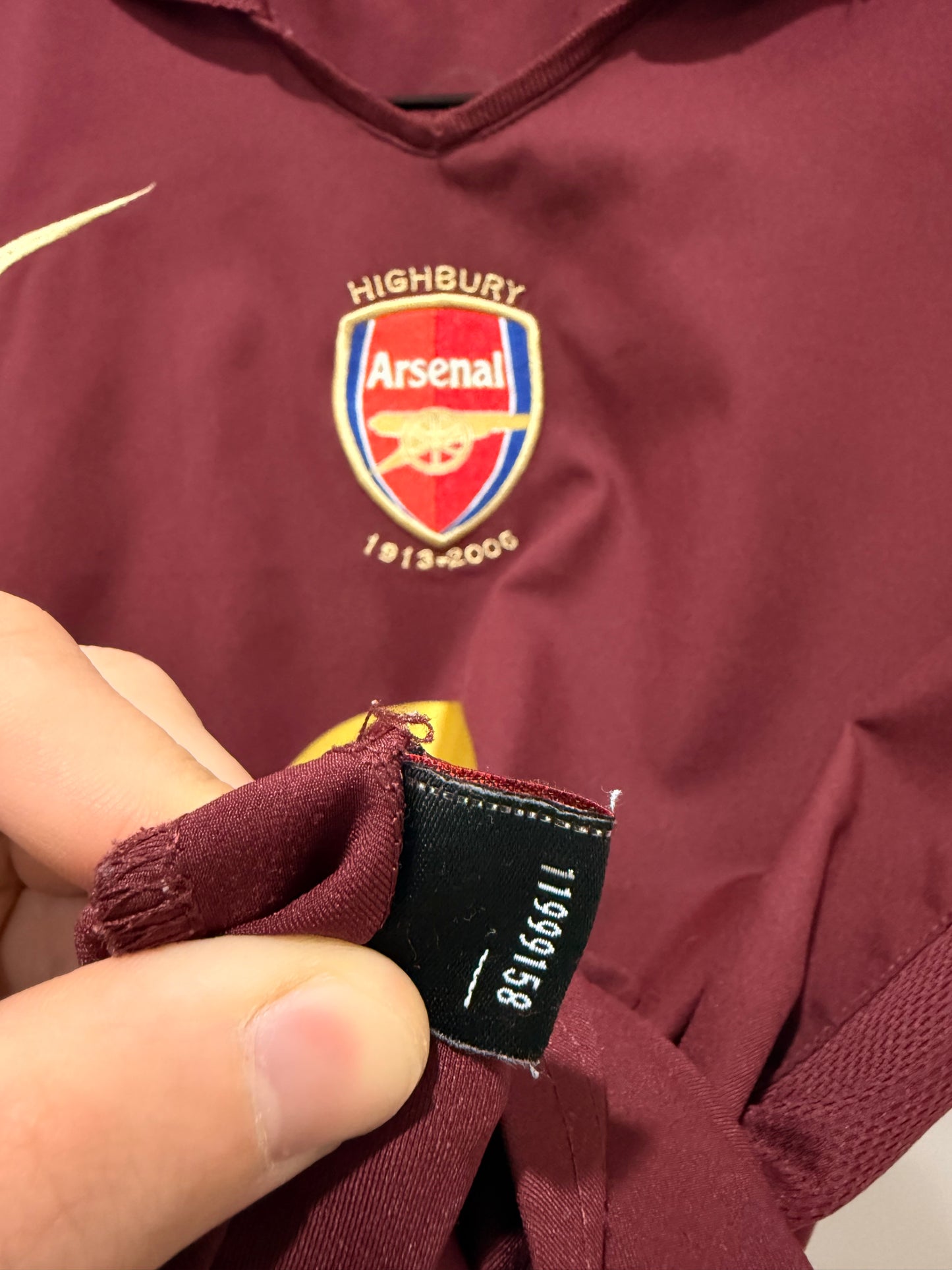 ARSENAL 2005 HOME HENRY XS