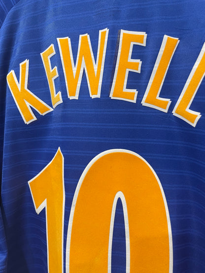LEEDS UNITED 2003 AWAY KEWELL XL