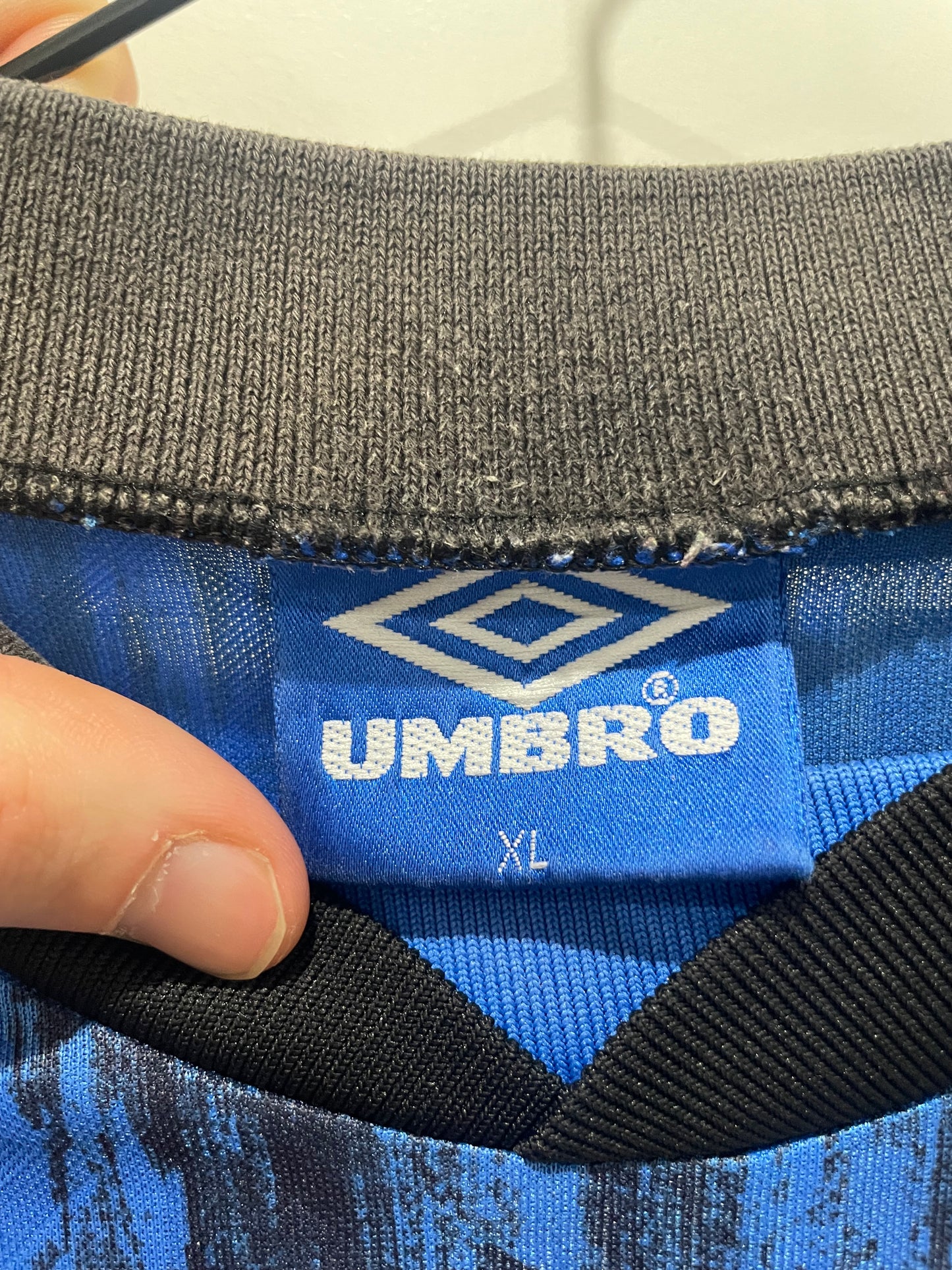 MANCHESTER UNITED 1992 AWAY CANTONA XL