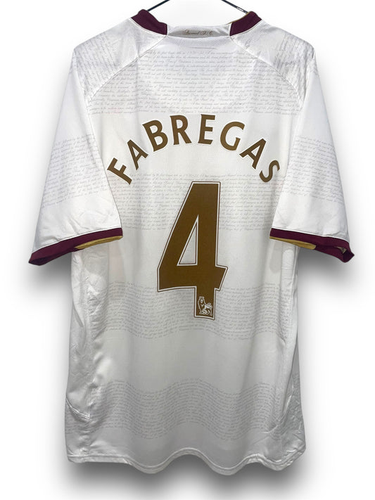 ARSENAL 2007 AWAY FABREGAS XL