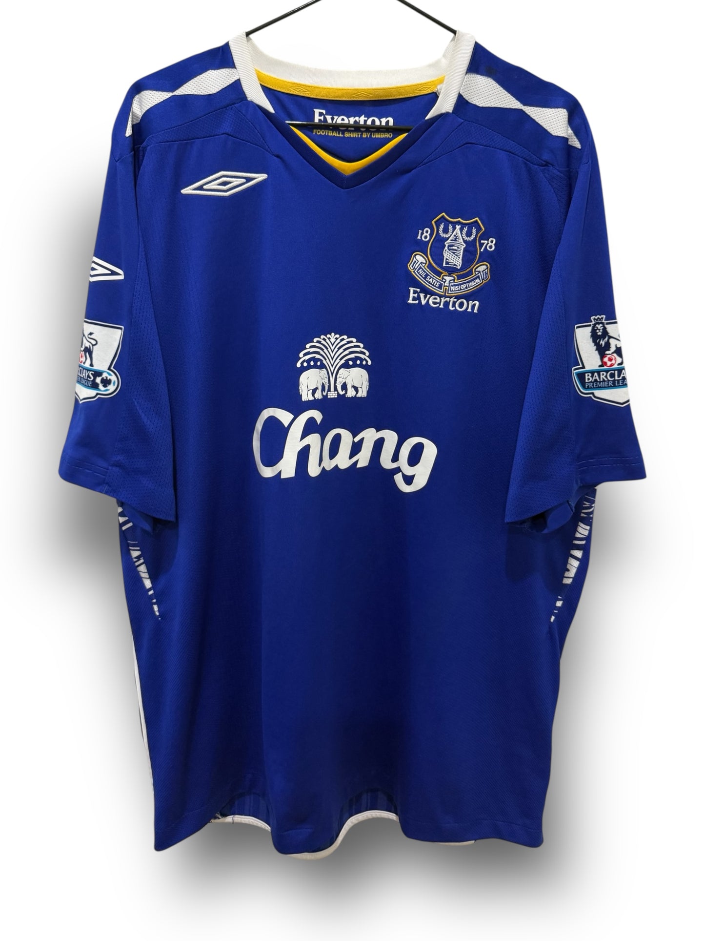 EVERTON 2008 HOME CAHILL XL