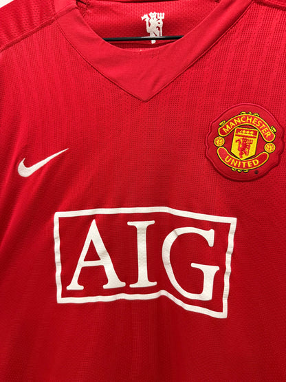 MANCHESTER UNITED 2007 HOME RONALDO XXL