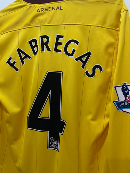 ARSENAL 2010 AWAY LS FABREGAS M
