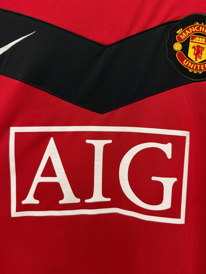 MANCHESTER UNITED 2009 HOME LS CARRICK XL
