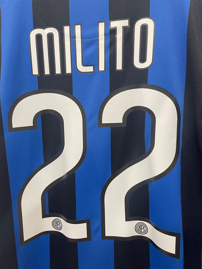 INTER MILAN 2009 HOME MILITO M