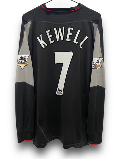 LIVERPOOL 2002 AWAY LS KEWELL L