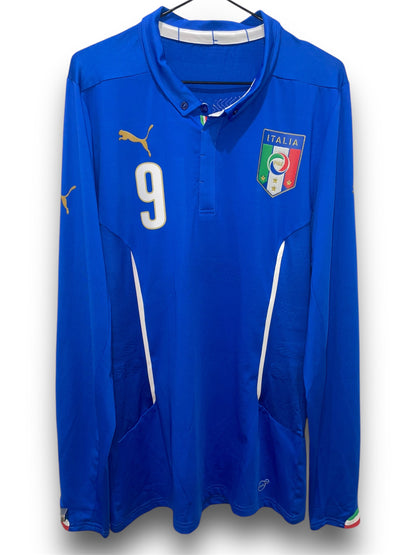 ITALY 2014 HOME LS (PV) BALOTELLI XXL