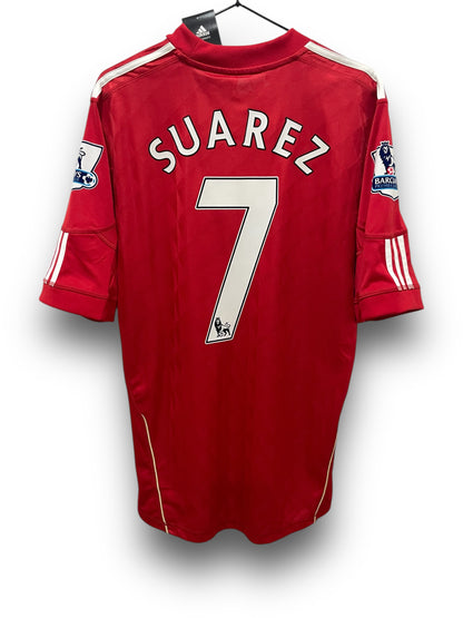 LIVERPOOL 2010 HOME SUAREZ M (BNWT)