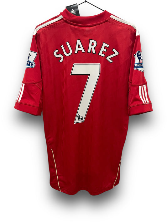 LIVERPOOL 2010 HOME SUAREZ M (BNWT)