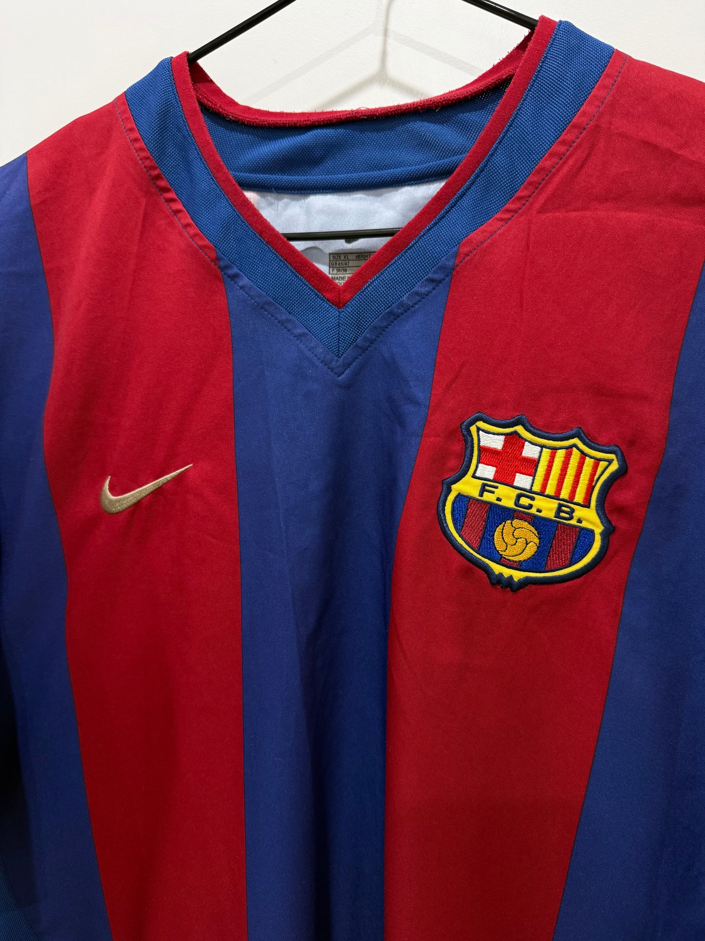 BARCELONA 2002 HOME RIQUELME XL