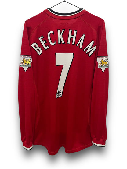 MANCHESTER UNITED 2000 HOME LS BECKHAM L