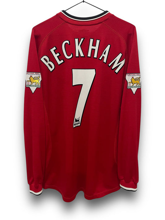 MANCHESTER UNITED 2000 HOME LS BECKHAM L