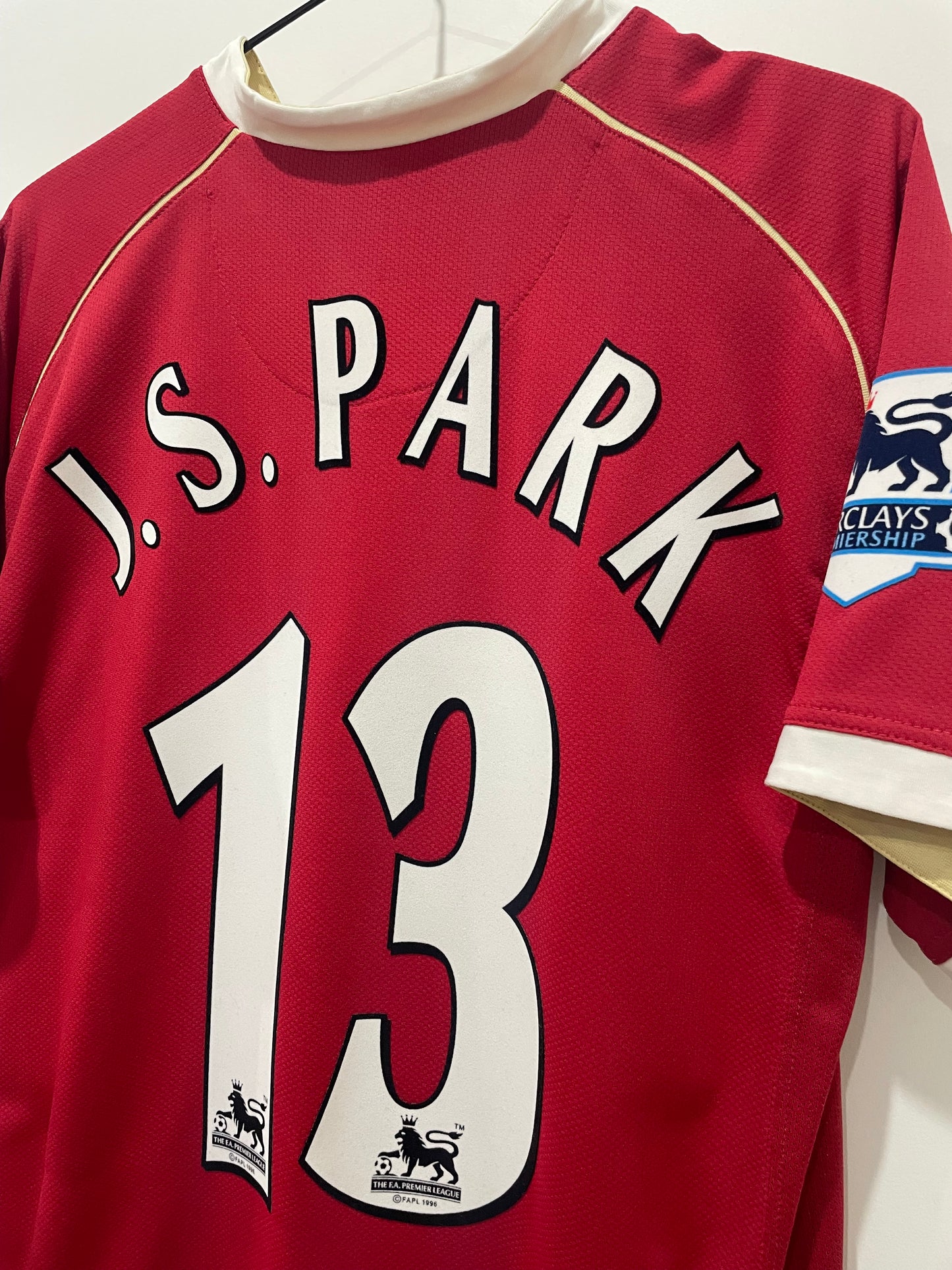 MANCHESTER UNITED 2006 HOME JI-SUNG PARK S