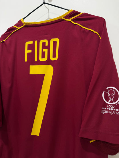 PORTUGAL 2002 HOME FIGO XL