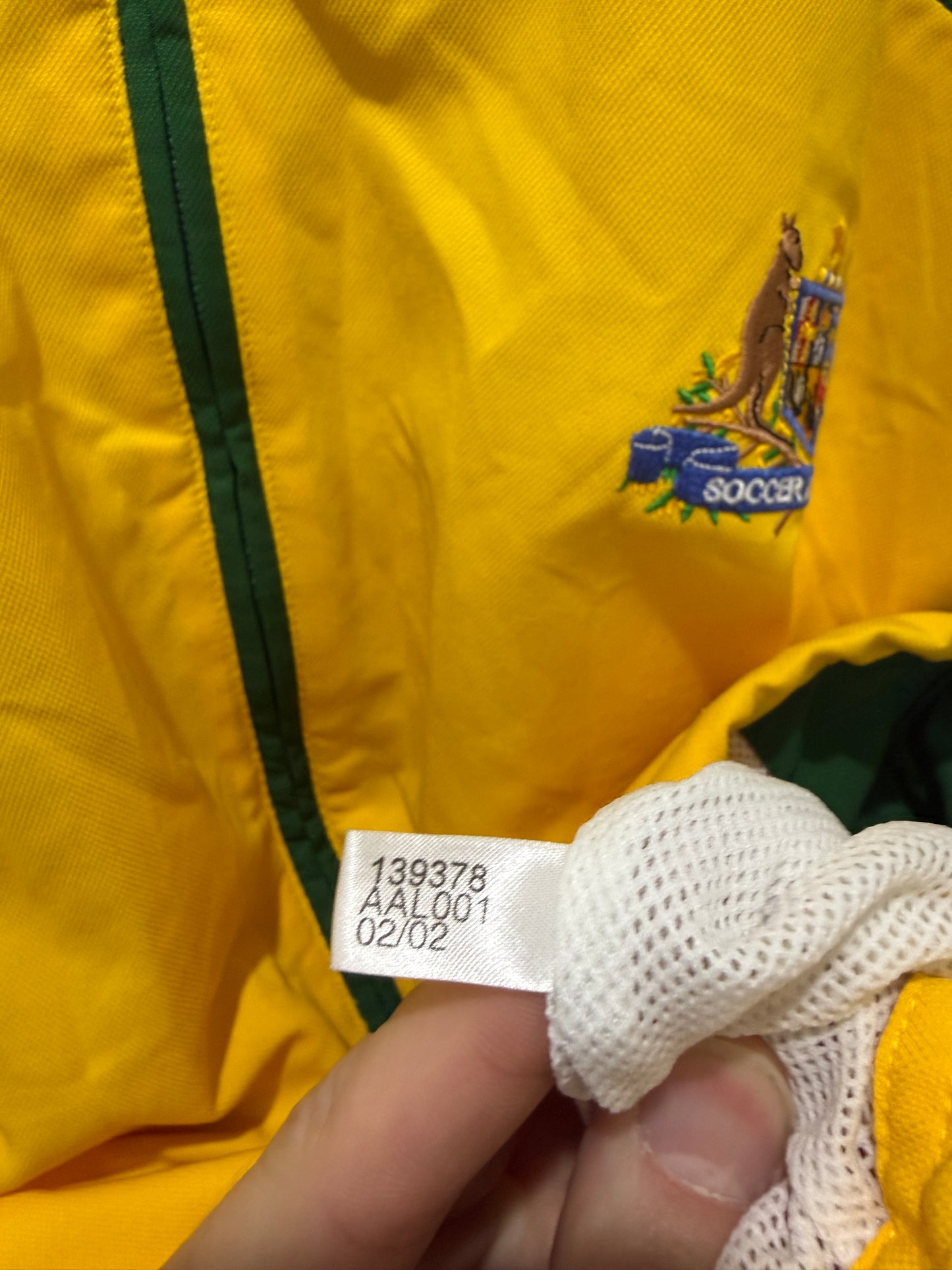 AUSTRALIA 2002 TRACKSUIT (PLAYER ISSUE) XL