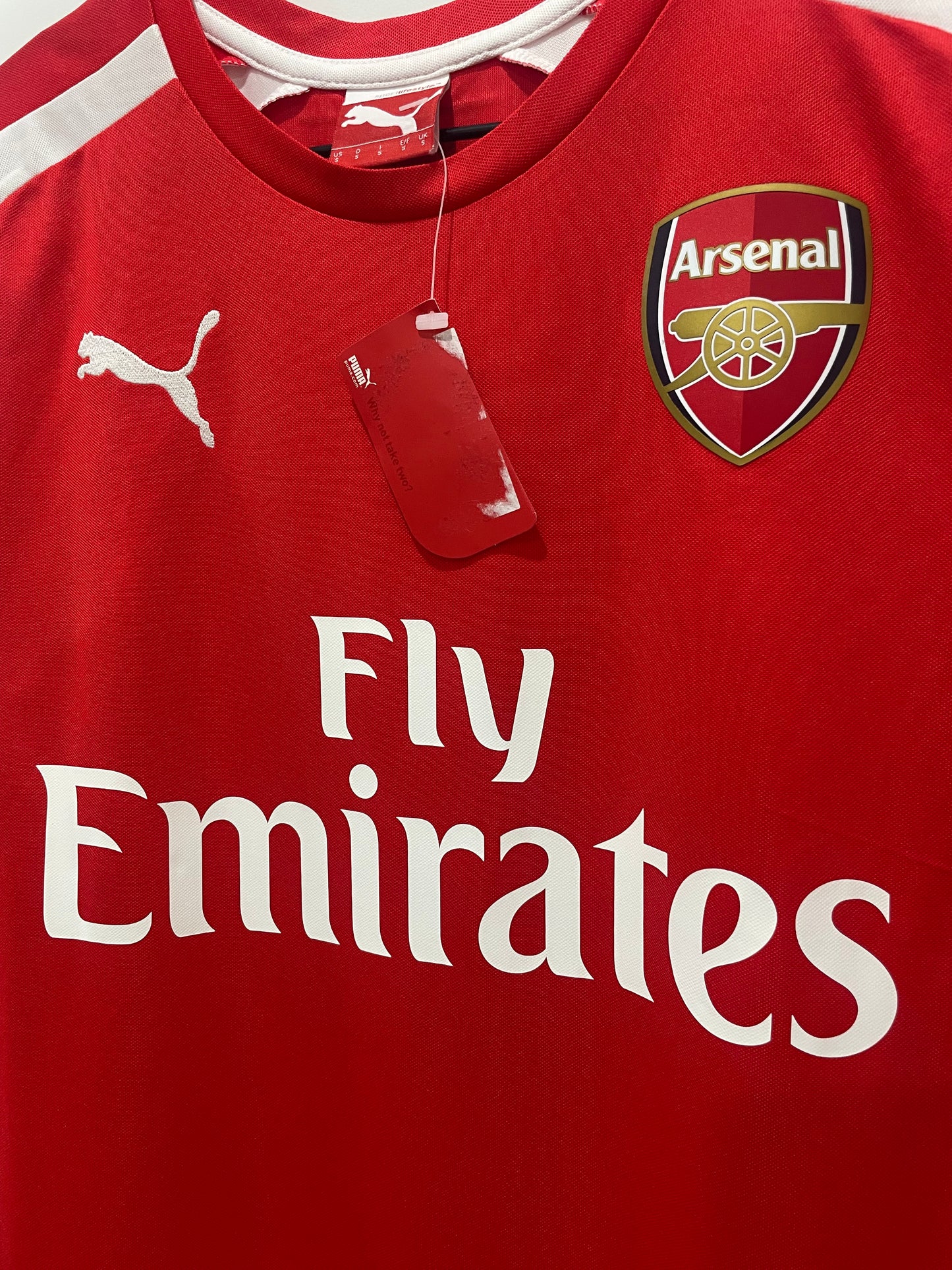 ARSENAL 2014 HOME OZIL S (BNWT)