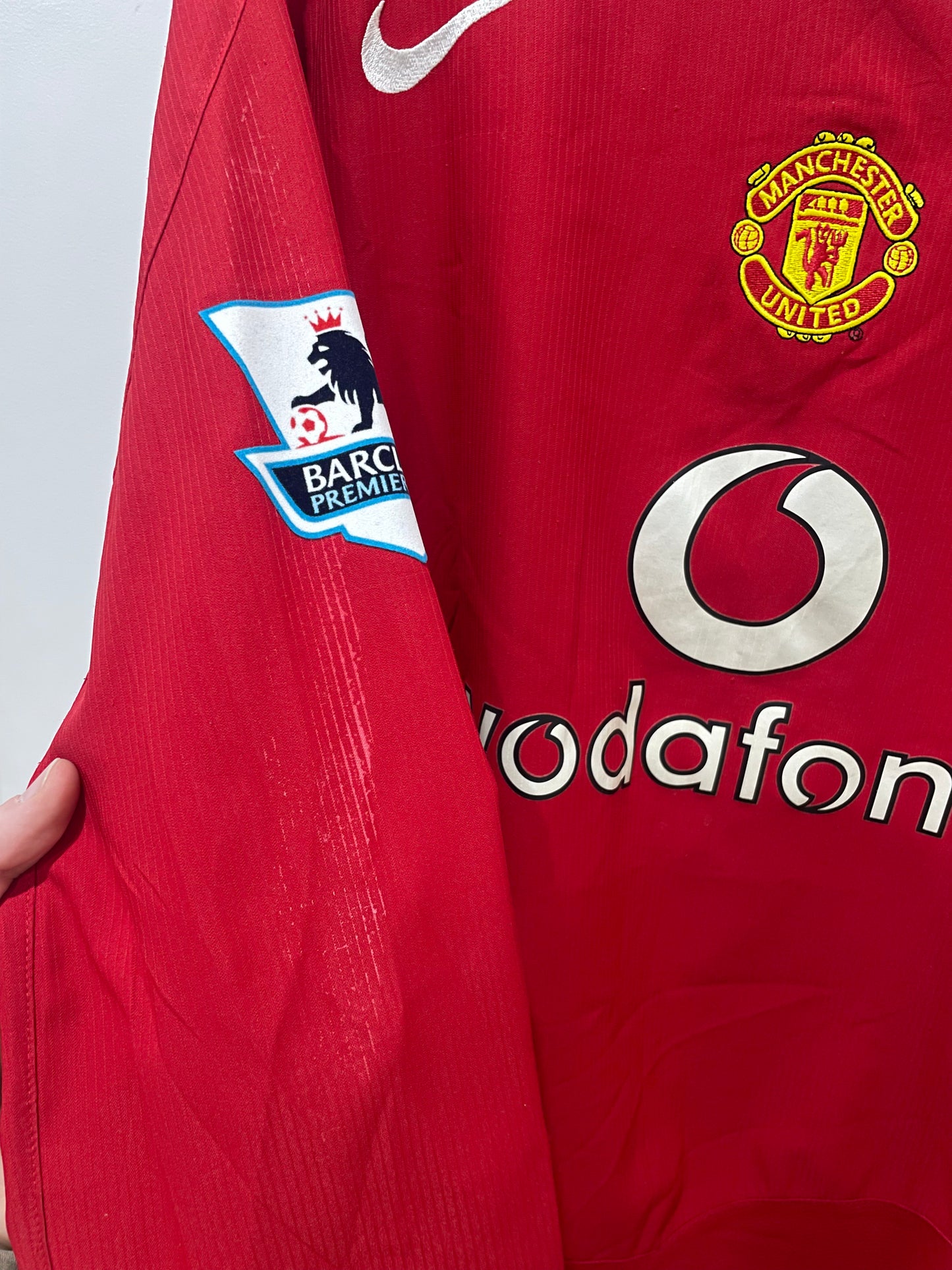 MANCHESTER UNITED 2004 HOME LS RONALDO L