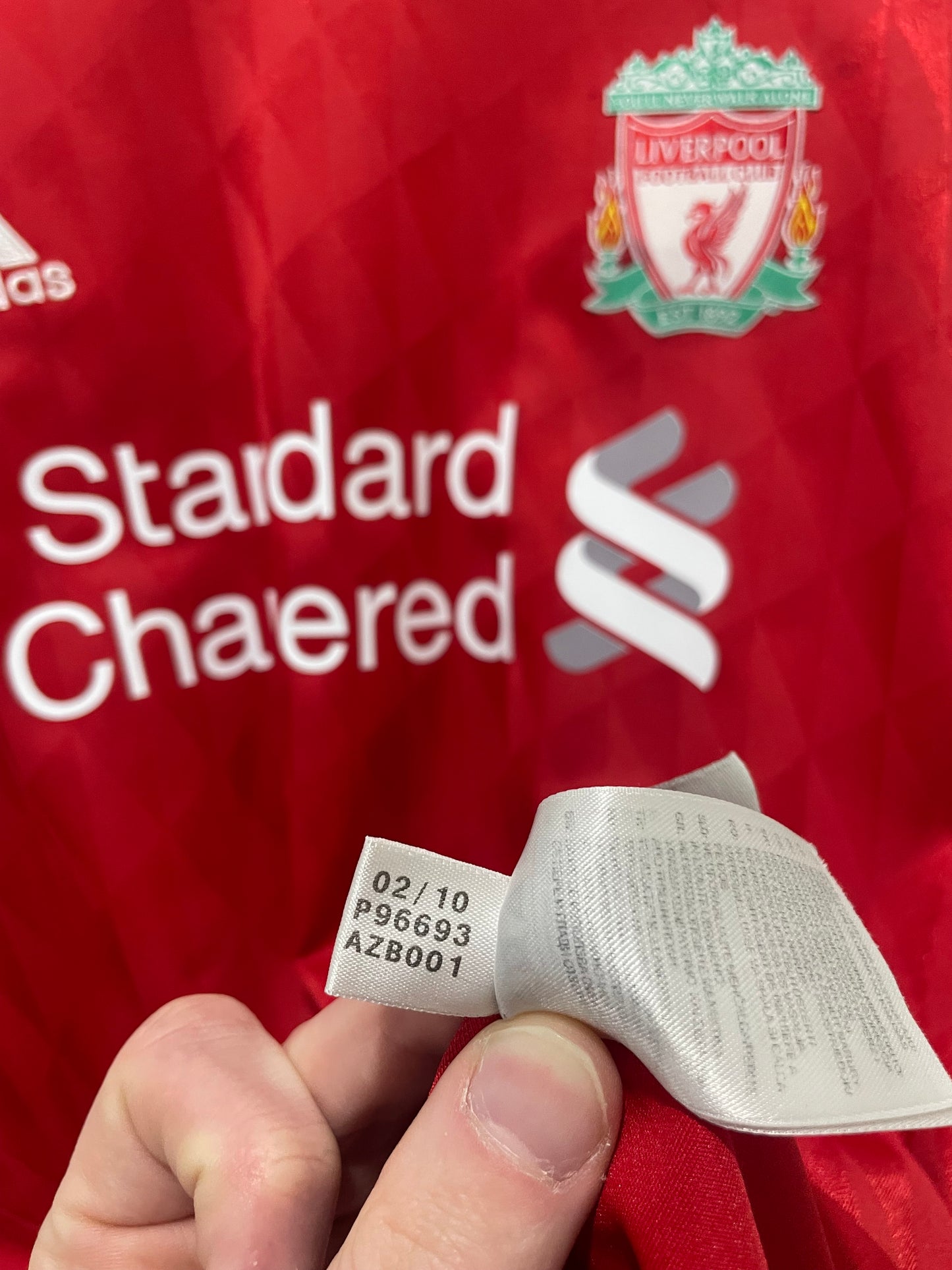 LIVERPOOL 2011 HOME LS SUAREZ M