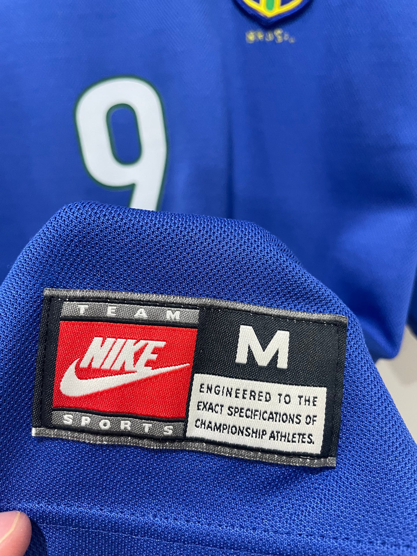 BRAZIL 1998 AWAY RONALDO M