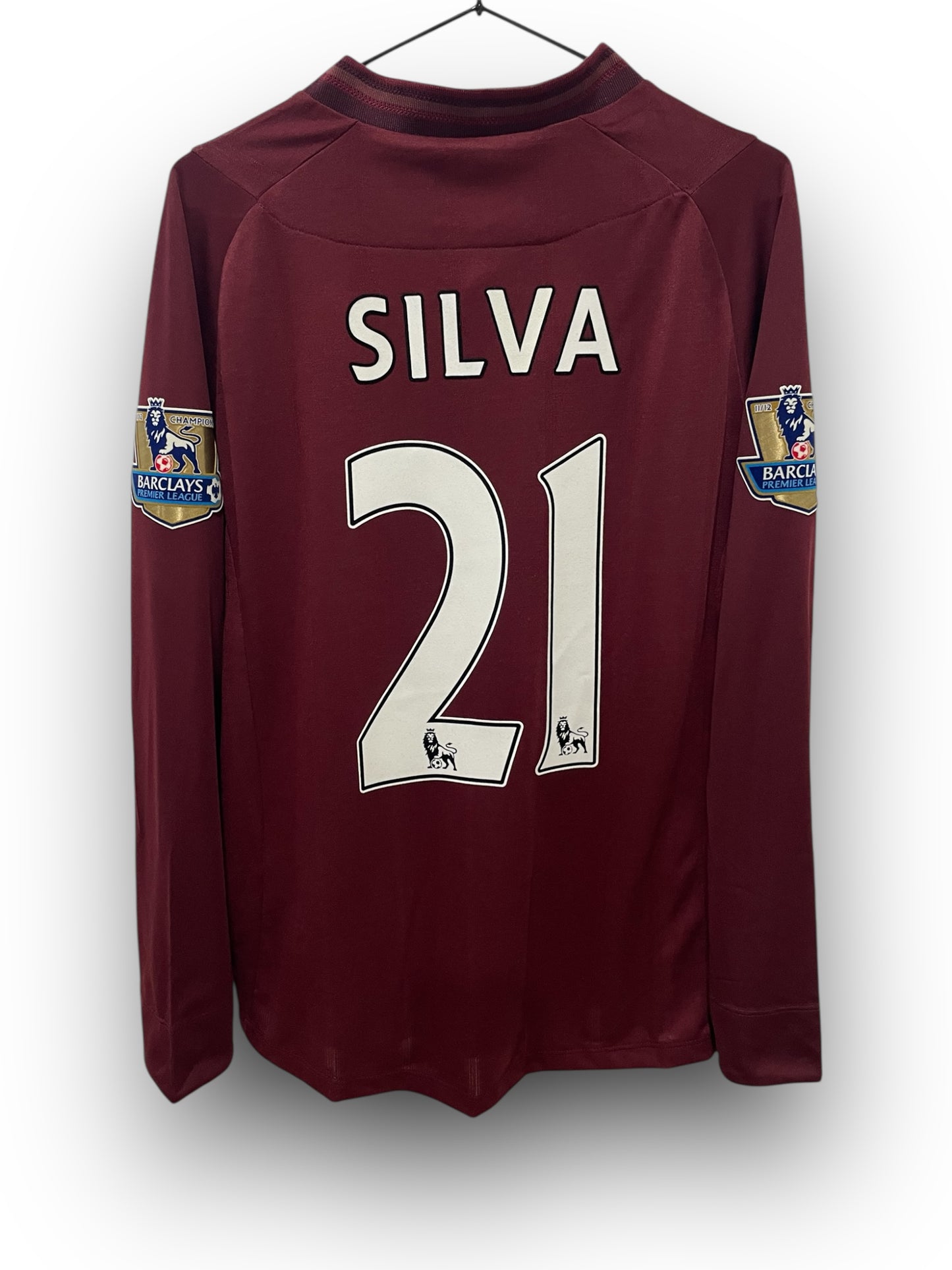 MANCHESTER CITY 2012 AWAY LS DAVID SILVA M