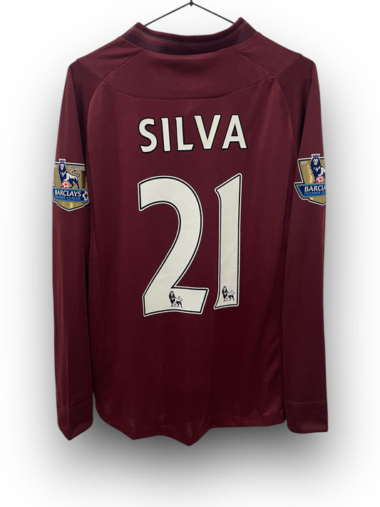 MANCHESTER CITY 2012 AWAY LS DAVID SILVA M