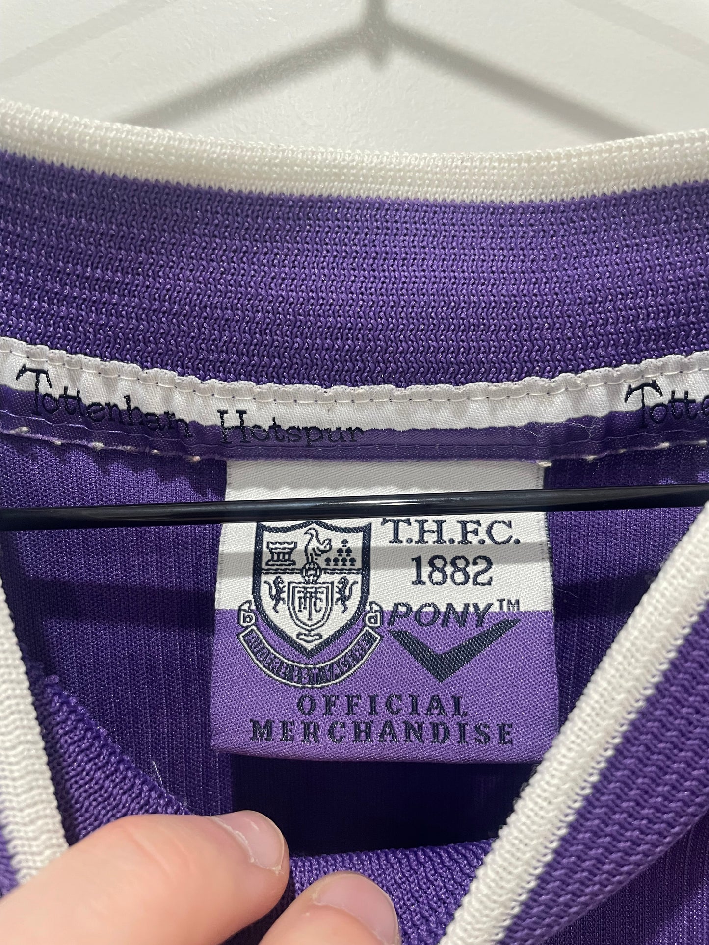 TOTTENHAM 1998 AWAY GINOLA XL