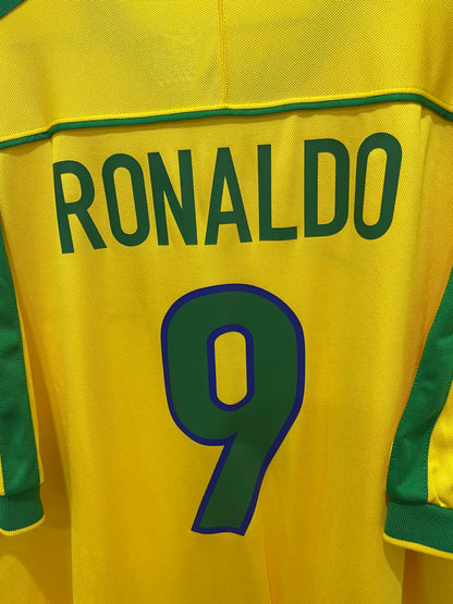 BRAZIL 1998 HOME RONALDO XXL