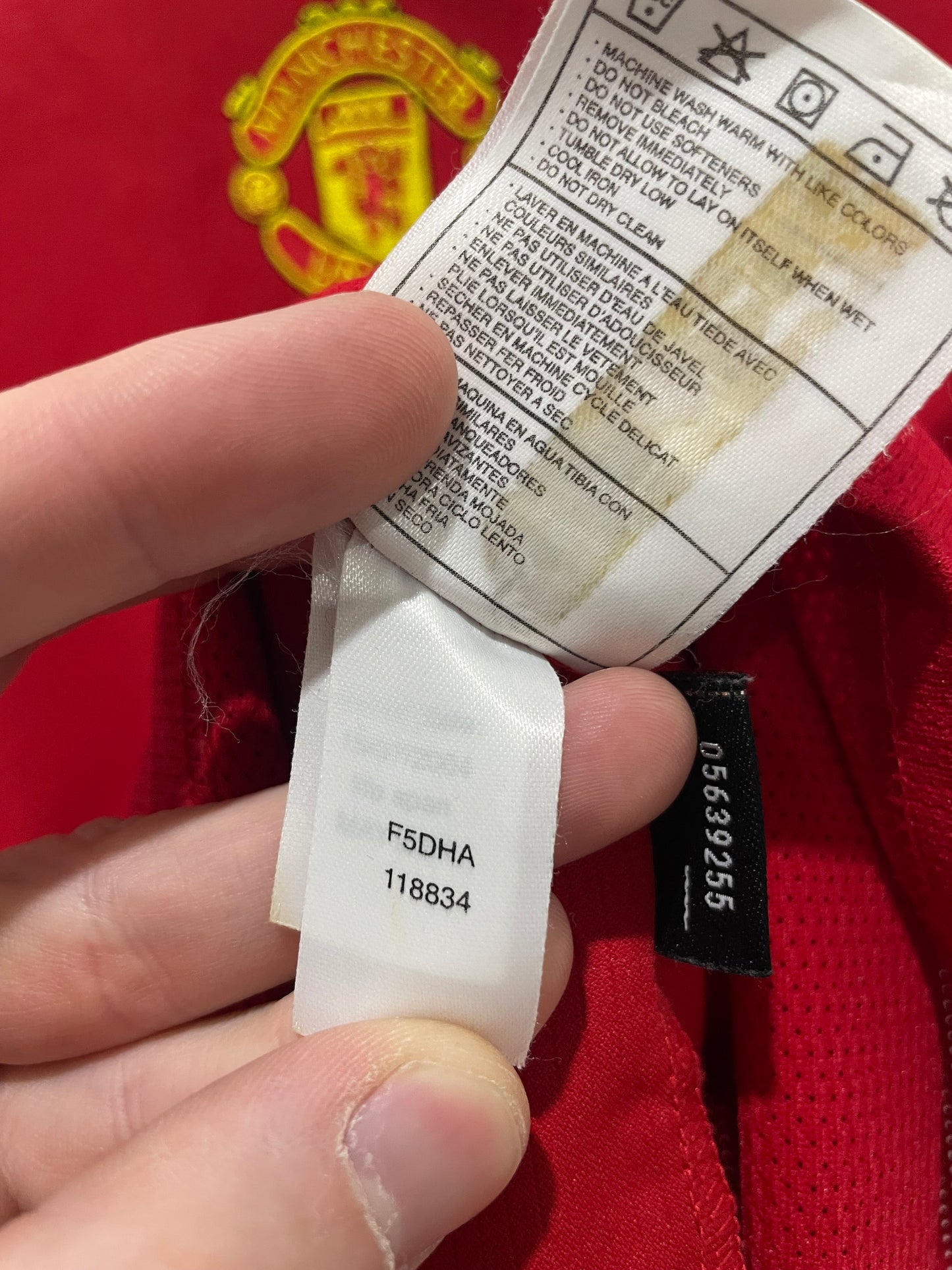 MANCHESTER UNITED 2004 HOME ROONEY L