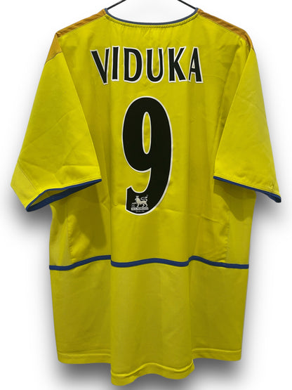 LEEDS 2002 AWAY VIDUKA L