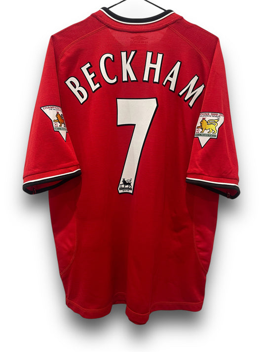 MANCHESTER UNITED 2000 HOME MEDIUM BECKHAM M