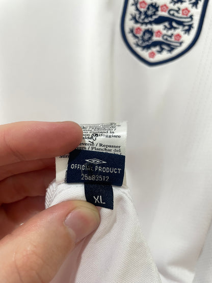 ENGLAND 2008 HOME BECKHAM XL