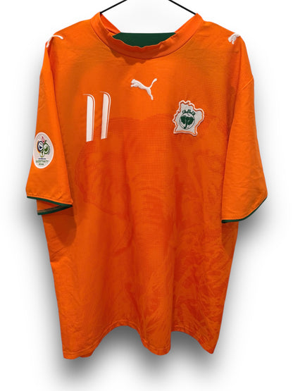 IVORY COAST 2006 HOME DROGBA XL