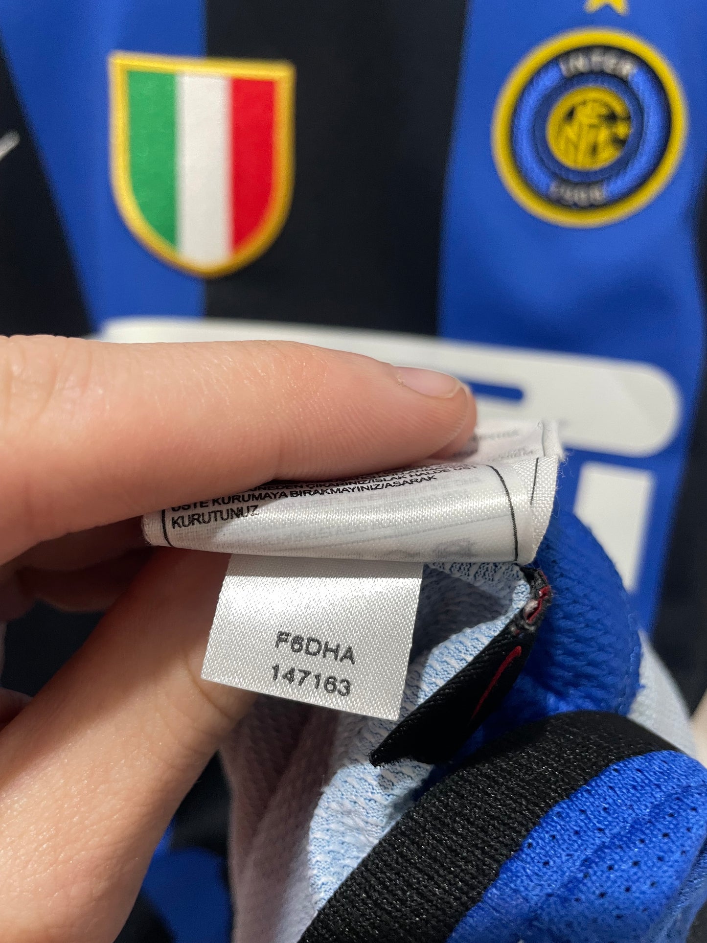 INTER MILAN 2006 HOME IBRAHIMOVIC L