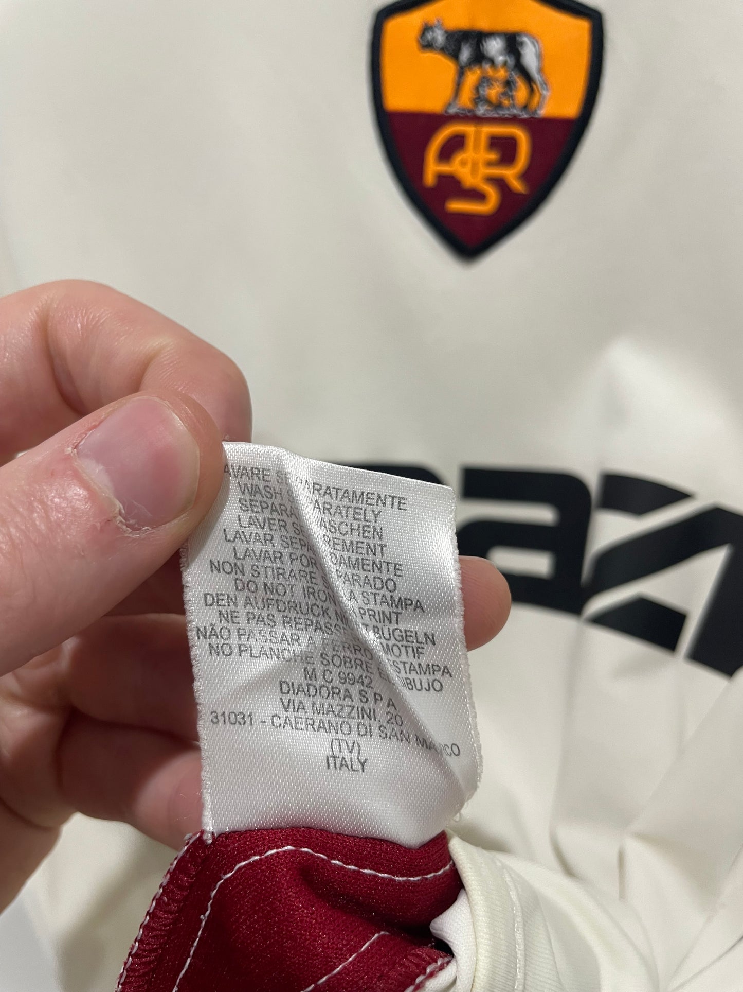 ROMA 2003 AWAY TOTTI M