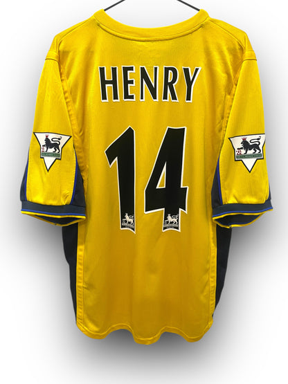ARSENAL 1999 AWAY HENRY L