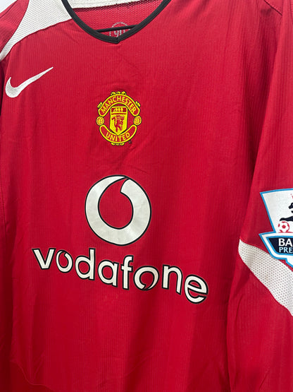 MANCHESTER UNITED 2004 HOME LS RONALDO L