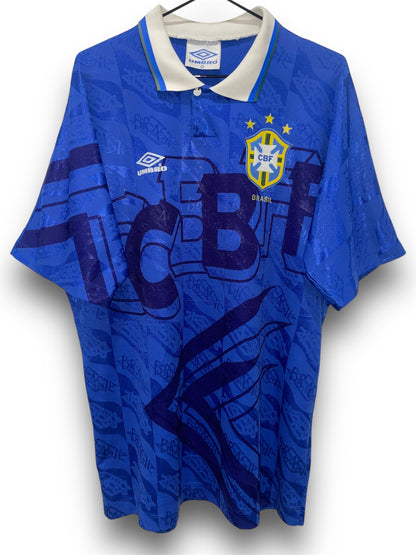 BRAZIL 1992 AWAY L