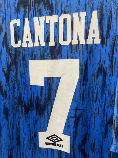 MANCHESTER UNITED 1992 AWAY CANTONA XL