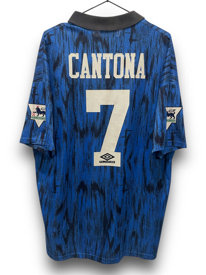 MANCHESTER UNITED 1992 AWAY CANTONA XL